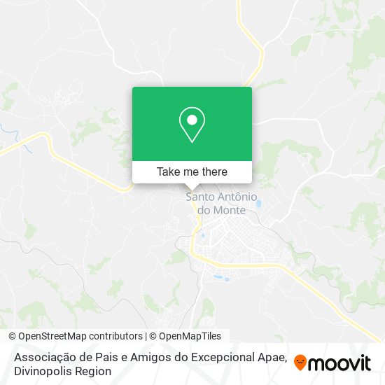 Associação de Pais e Amigos do Excepcional Apae map