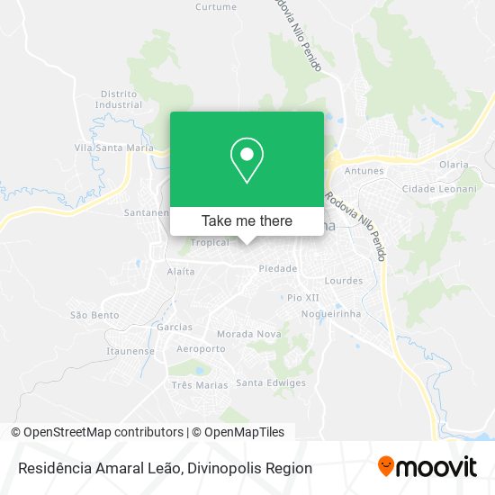 Residência Amaral Leão map