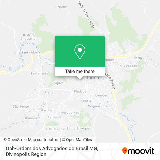 Oab-Ordem dos Advogados do Brasil MG map