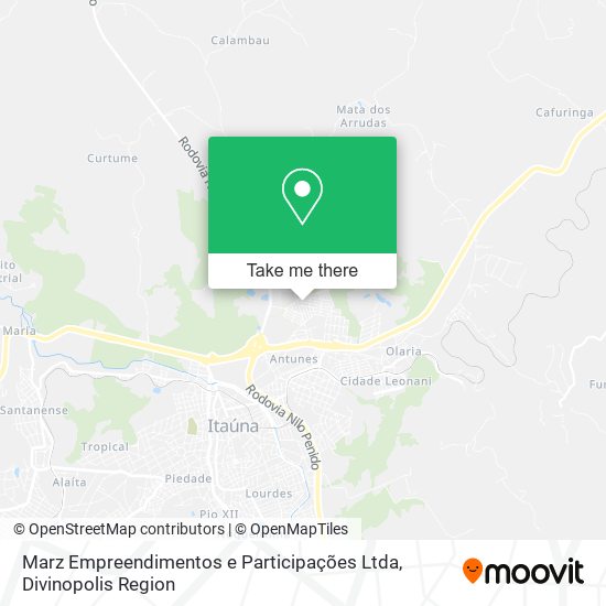 Marz Empreendimentos e Participações Ltda map