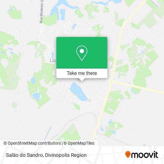 Salão do Sandro map