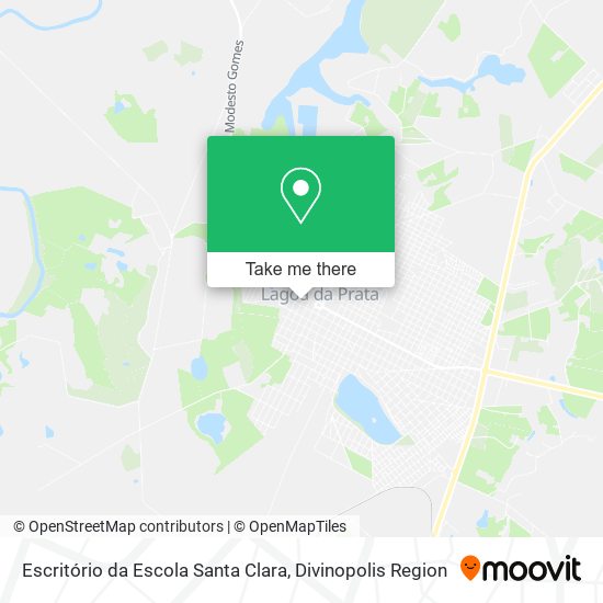 Escritório da Escola Santa Clara map
