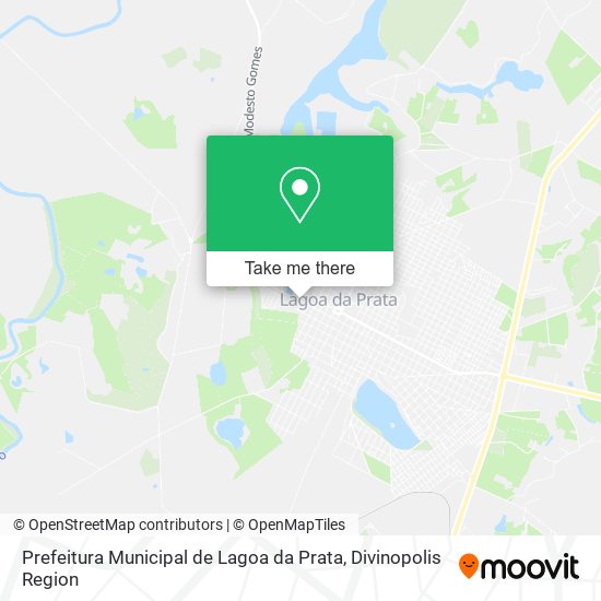 Prefeitura Municipal de Lagoa da Prata map