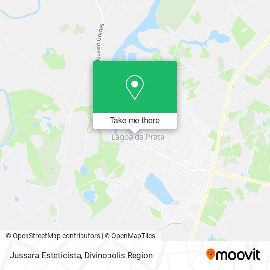 Jussara Esteticista map