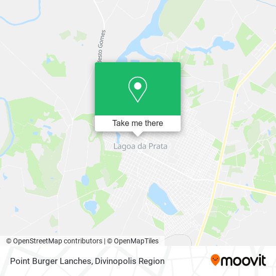 Point Burger Lanches map
