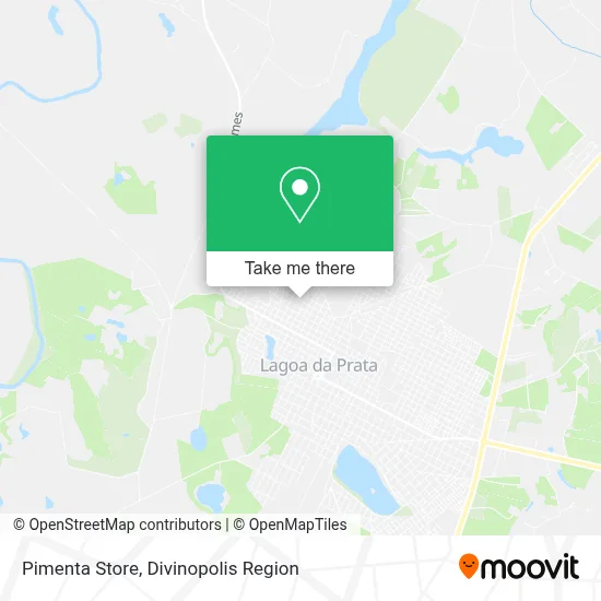 Pimenta Store map