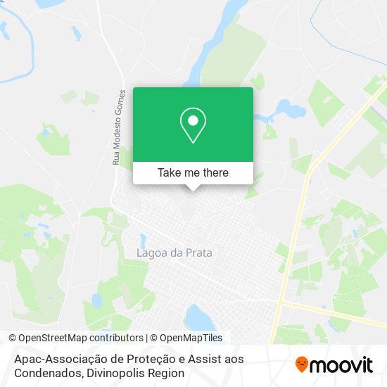 Apac-Associação de Proteção e Assist aos Condenados map