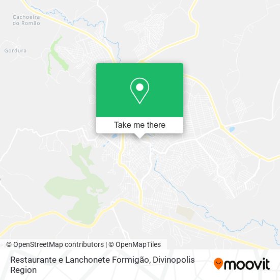 Restaurante e Lanchonete Formigão map