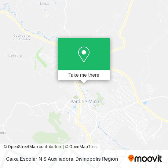 Mapa Caixa Escolar N S Auxiliadora