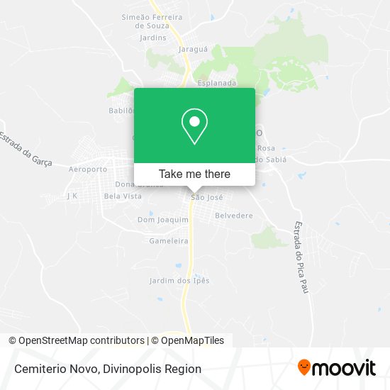 Cemiterio Novo map