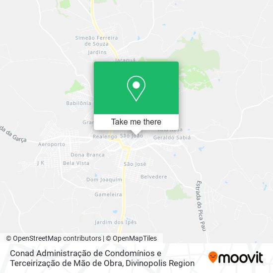 Conad Administração de Condomínios e Terceirização de Mão de Obra map