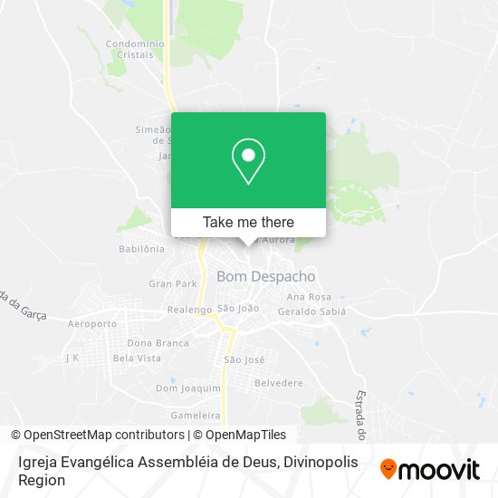 Igreja Evangélica Assembléia de Deus map