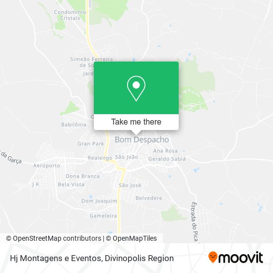 Hj Montagens e Eventos map
