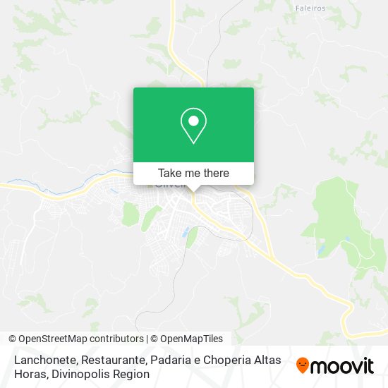 Lanchonete, Restaurante, Padaria e Choperia Altas Horas map