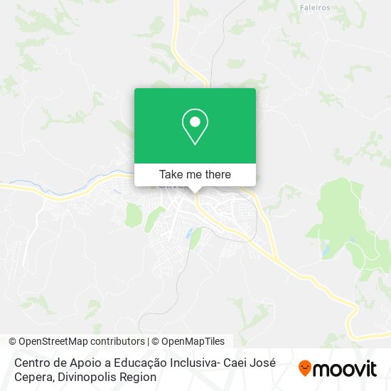 Centro de Apoio a Educação Inclusiva- Caei José Cepera map