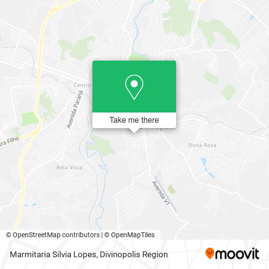 Marmitaria Silvia Lopes map