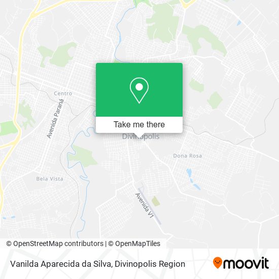 Vanilda Aparecida da Silva map