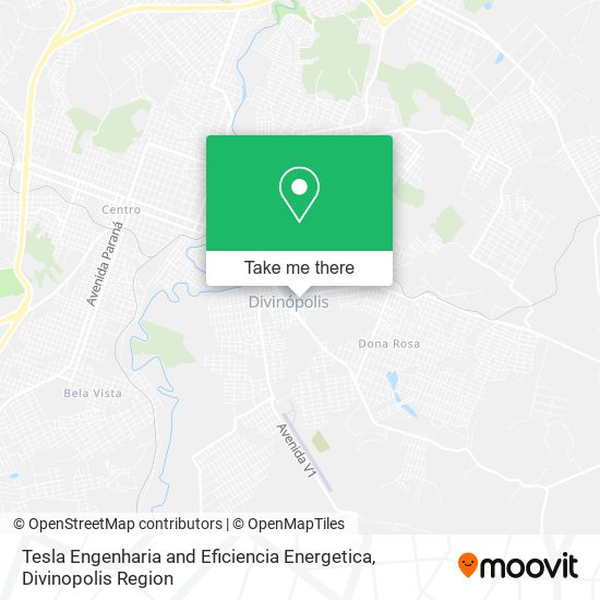Mapa Tesla Engenharia and Eficiencia Energetica