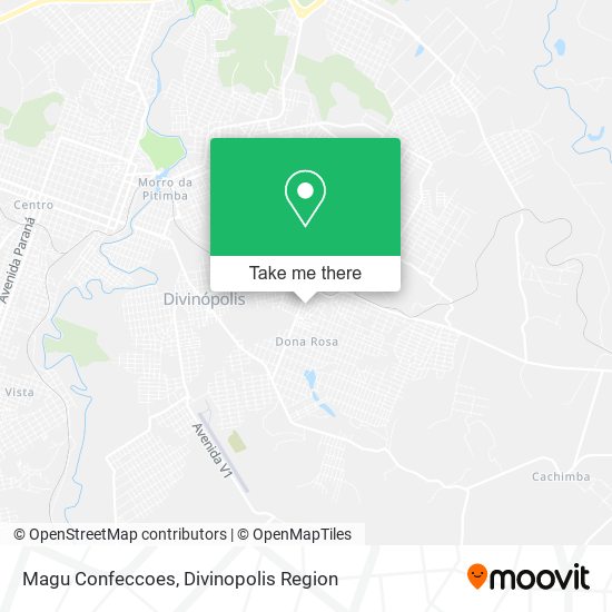 Magu Confeccoes map