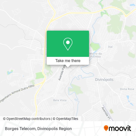 Borges Telecom map