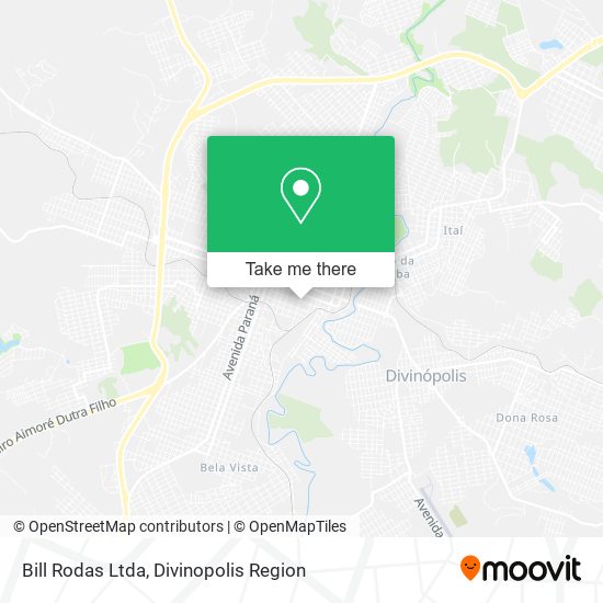 Mapa Bill Rodas Ltda