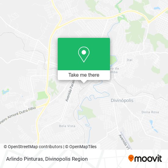 Arlindo Pinturas map