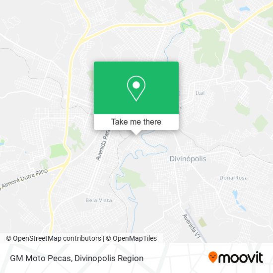 GM Moto Pecas map