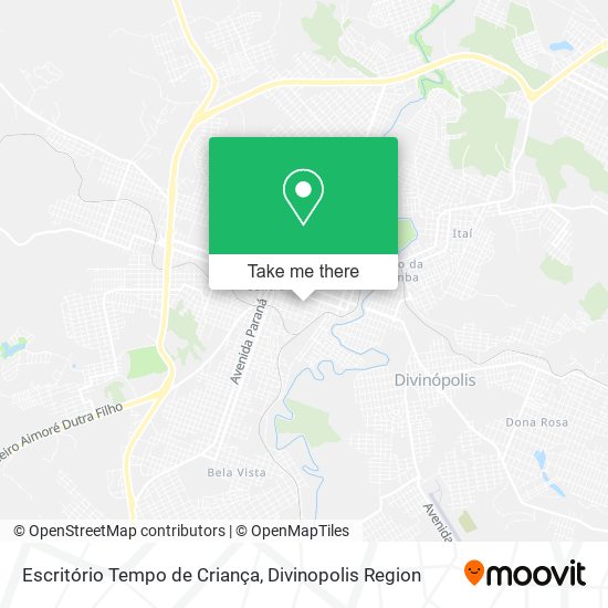 Escritório Tempo de Criança map