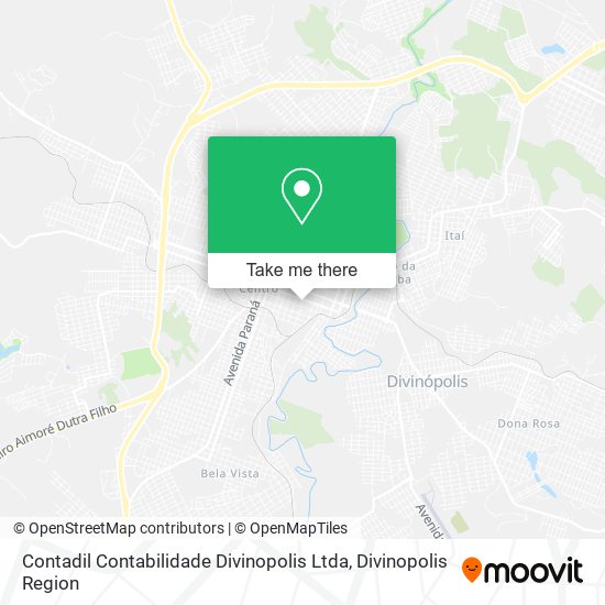 Contadil Contabilidade Divinopolis Ltda map