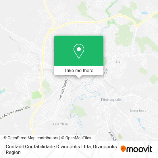 Contadil Contabilidade Divinopolis Ltda map