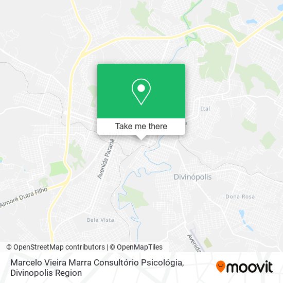 Marcelo Vieira Marra Consultório Psicológia map