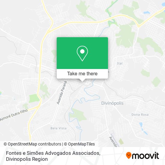 Mapa Fontes e Simões Advogados Associados