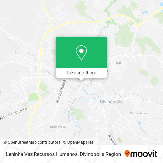 Leninha Vaz Recursos Humanos map