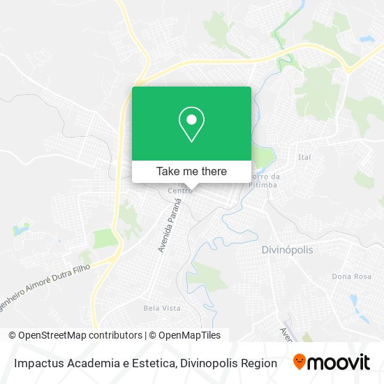 Impactus Academia e Estetica map