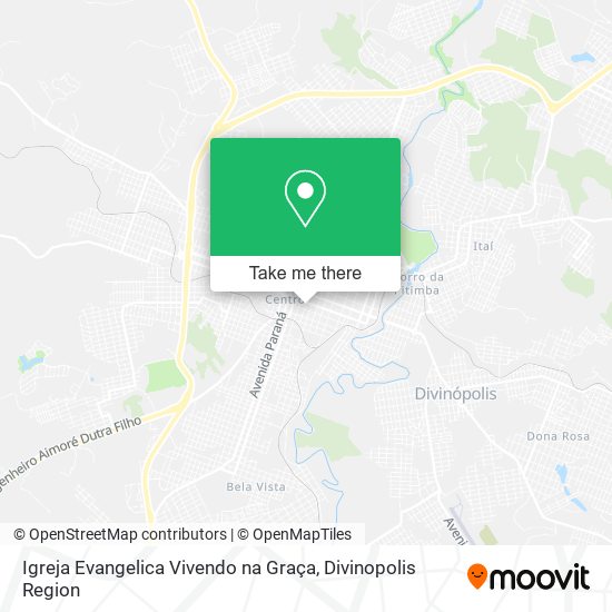 Igreja Evangelica Vivendo na Graça map