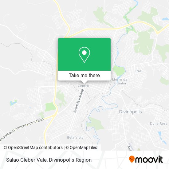 Salao Cleber Vale map
