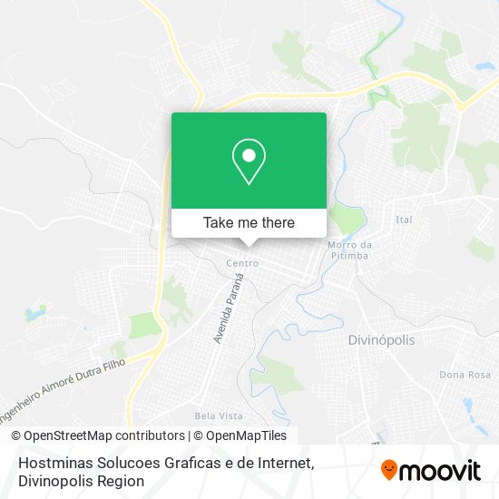 Hostminas Solucoes Graficas e de Internet map