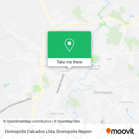 Divinopolis Calcados Ltda map