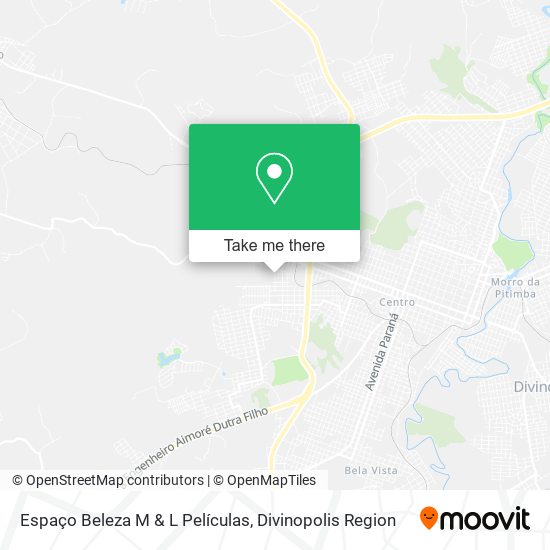 Espaço Beleza M & L Películas map