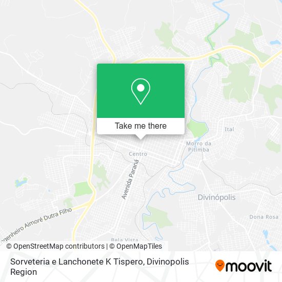 Sorveteria e Lanchonete K Tispero map