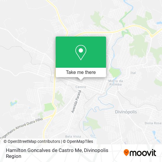 Hamilton Goncalves de Castro Me map