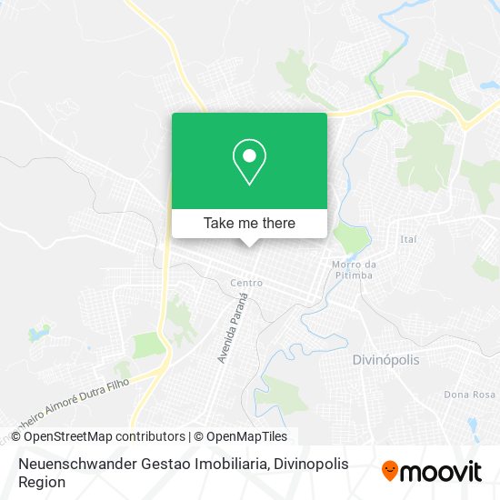 Mapa Neuenschwander Gestao Imobiliaria