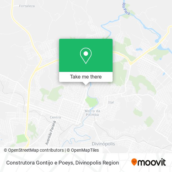 Construtora Gontijo e Poeys map