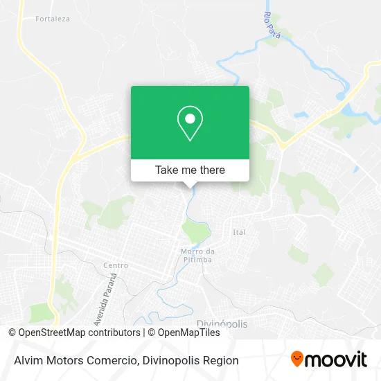 Alvim Motors Comercio map