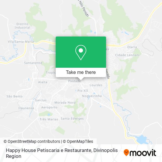 Happy House Petiscaria e Restaurante map