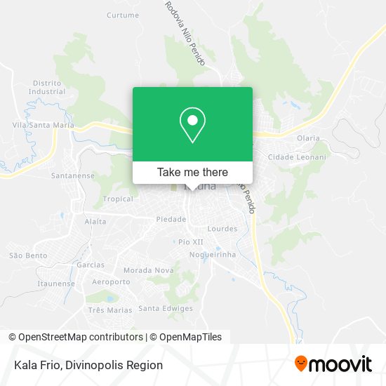 Kala Frio map
