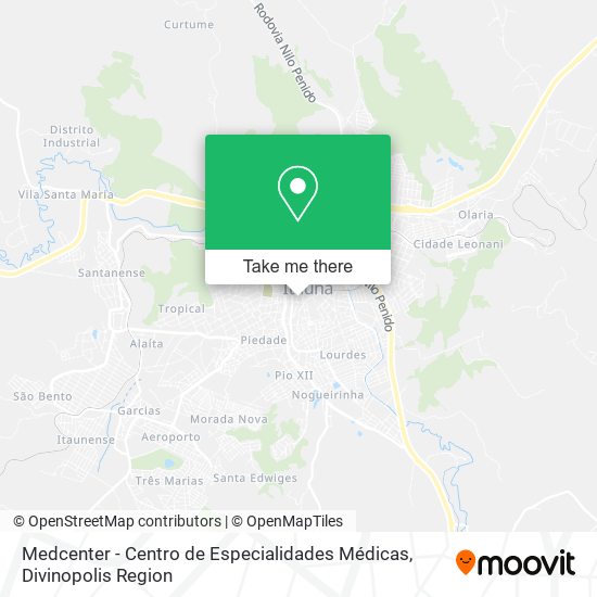 Medcenter - Centro de Especialidades Médicas map