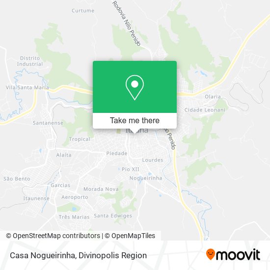 Casa Nogueirinha map