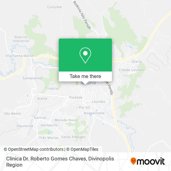 Clínica Dr. Roberto Gomes Chaves map