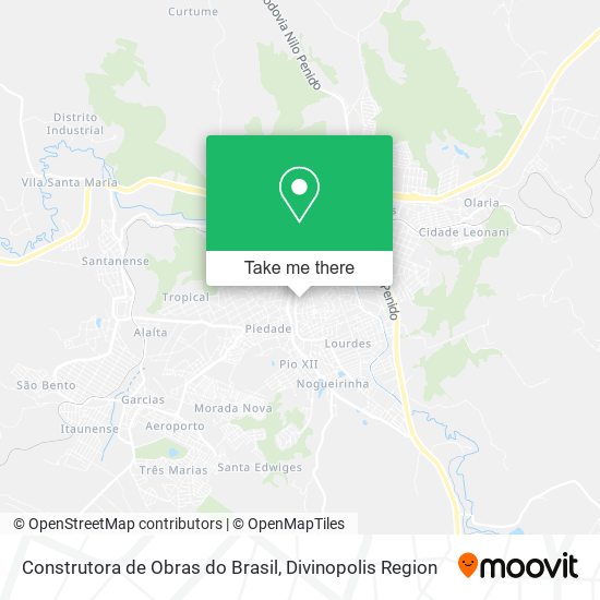 Construtora de Obras do Brasil map